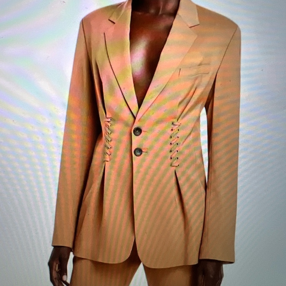 A.L.C Maverick Lace Up Trim Jacket and pants - Picture 5 of 9